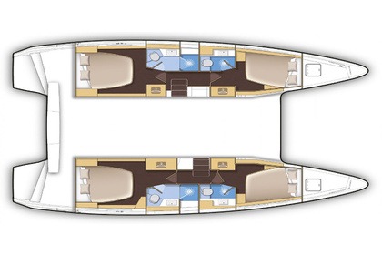 Verhuur Catamaran Lagoon Lagoon 42 Kaštel Gomilica