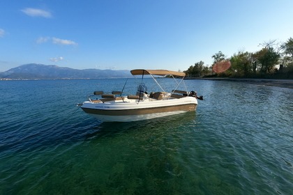 Rental Boat without license  karel ithaka 5.5 Santorini