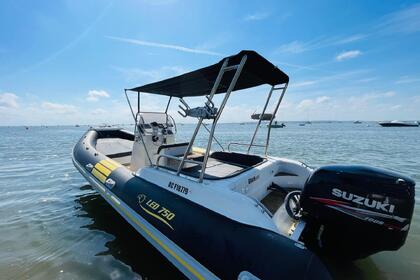 Miete RIB Nautica Led 750 GS XL Lège-Cap-Ferret