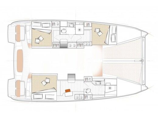 Catamaran  Excess 11 (Owners Version) boat plan