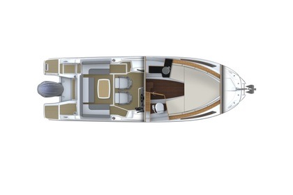 Чартер Моторная яхта Jeanneau Cap Camarat 755 Wa Кальви