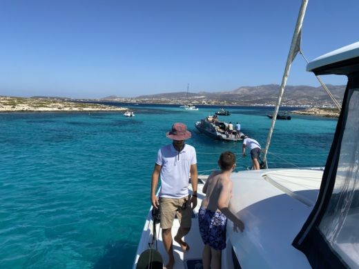 Paroikia Motorboat Saxdor 32 GTO alt tag text