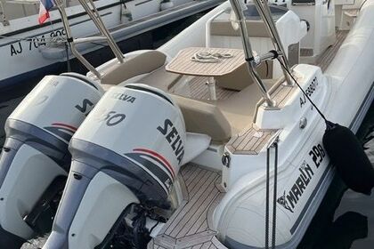 Hyra båt RIB-båt Marlin 298 Ajaccio