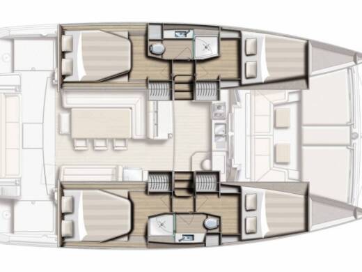 Catamaran Bali - Catana Bali 4.1 Boat design plan