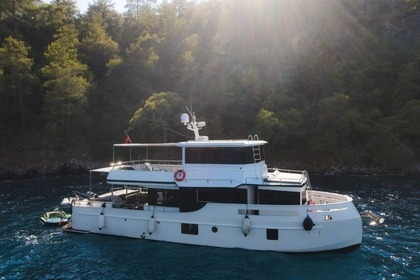 Hire Motor yacht Custom built trawler with capacity of 8 people 2021 model Motor yacht Fethiye