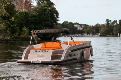 Hyra båt Båt utan licens  Elektroboot Tender Berlin