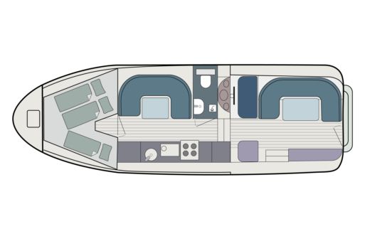 Motor Yacht Passion Passion 880 C boat plan