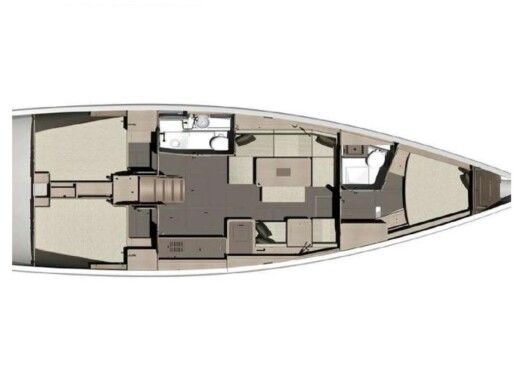 Sailboat DUFOUR 412 GL Boat layout