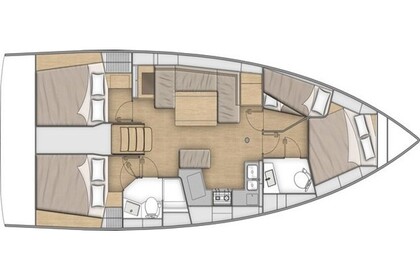 Location Voilier  Oceanis 40.1 Portisco