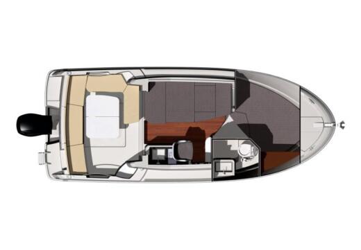 Motorboat Jeanneau Merry Fisher 755 Boot Grundriss