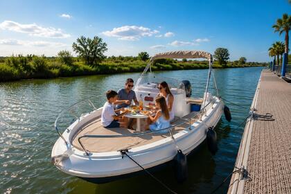 Verhuur Motorboot Jeanneau Cap camarat 5.5  cc Palavas-les-Flots