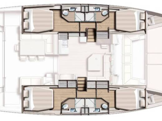 Catamaran Bali - Catana Bali 4.5 boat plan