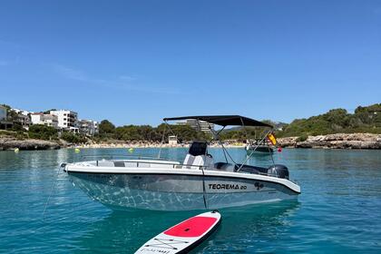 Miete Motorboot Teorema 20 Open apta licencia navegación 115cv Portocolom