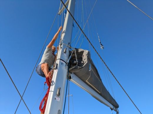 Mikonos Catamaran Fountaine Pajot 45ft alt tag text