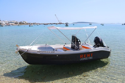 Charter Boat without licence  Assos 450 Antiparos
