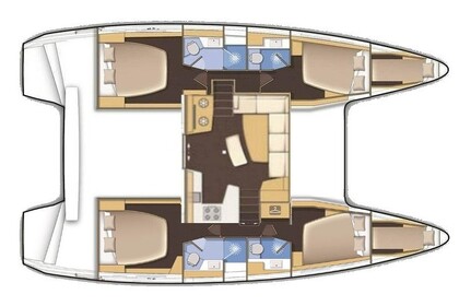 Location Catamaran  Lagoon 42 Kaštel Gomilica