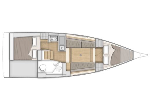Sailboat Beneteau Oceanis 30.1 Boat design plan