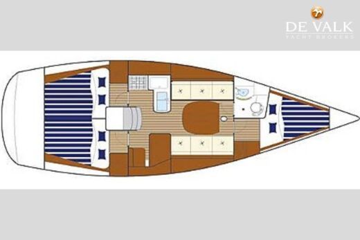 Sailboat Beneteau First 36.7 boat plan