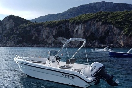 Hire Motorboat Poseidon Blue water 185 Palaiokastritsa