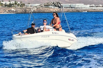 Hyra båt Båt utan licens  Remus 450 Lanzarote