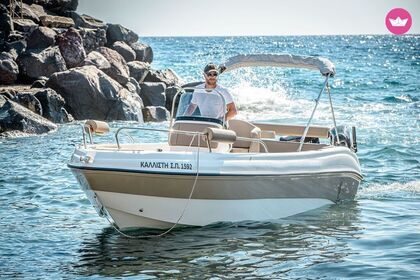 Location Bateau sans permis  Karel ITHACA 550 Santorin