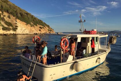 Noleggio Barca a motore Gozzo vetroresina 10 Golfo Aranci