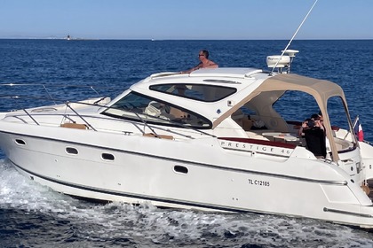 Verhuur Motorboot Jeanneau Prestige 34 Saint-Tropez