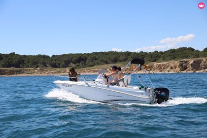 Miete Boot ohne Führerschein  Jeanneau Cap Camarat 4.7 L'Escala