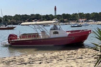 Rental Motorboat Beacher V10 croisière Arcachon