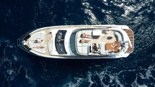 Motorboat Azimut fly 53 boat plan