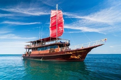 Rental Motorboat Teak Wooden Yacht 78ft Ko Samui District