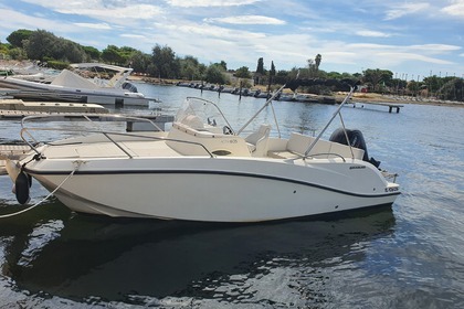 Rental Motorboat Quicksilver Activ 605 Sundeck Le Barcarès