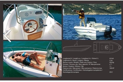 Charter Motorboat Capelli 500 Rijeka