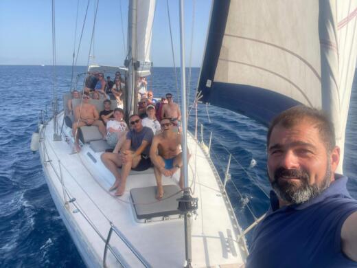 Rhodes Sailboat RHODES BEAUTIFUL BAYS FULL DAY CRUISE Dromor - Venus 16 alt tag text