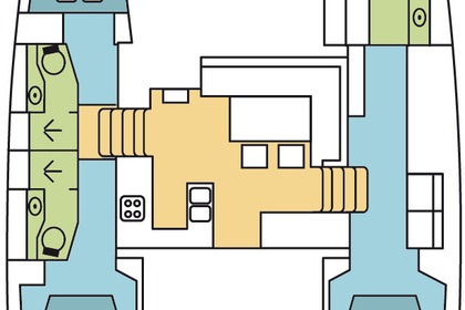 Location Catamaran Lagoon-Bénéteau Lagoon 450 S OW Deluxe 3 + 2 cab. Tortola