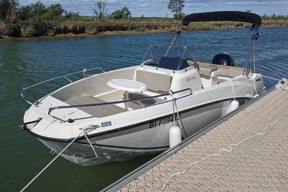 Miete Motorboot Quicksilver Activ 555 Open Palavas-les-Flots
