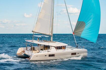 Rental Catamaran Lagoon 42 Olbia