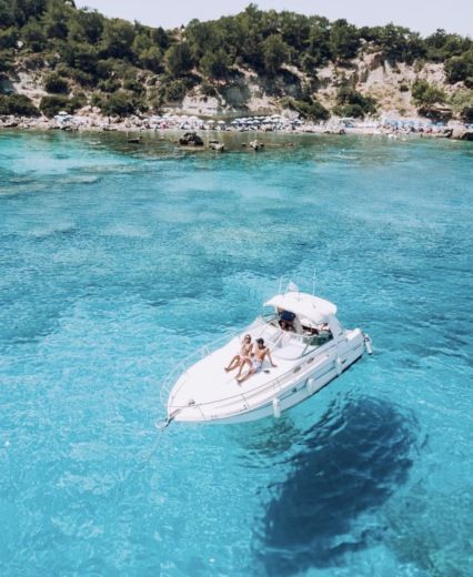 Motorboat Searay 290 boat plan