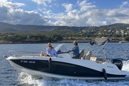 Verhuur Motorboot Quicksilver Activ 605 Sundeck Portals Nous