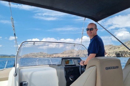 Hire Motorboat Quicksilver Active Sundeck 675 Rhodes
