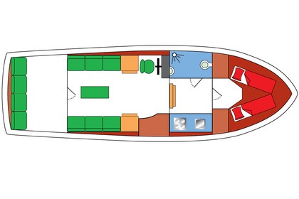 Miete Hausboot Palan Sport 1100 OK Woubrugge