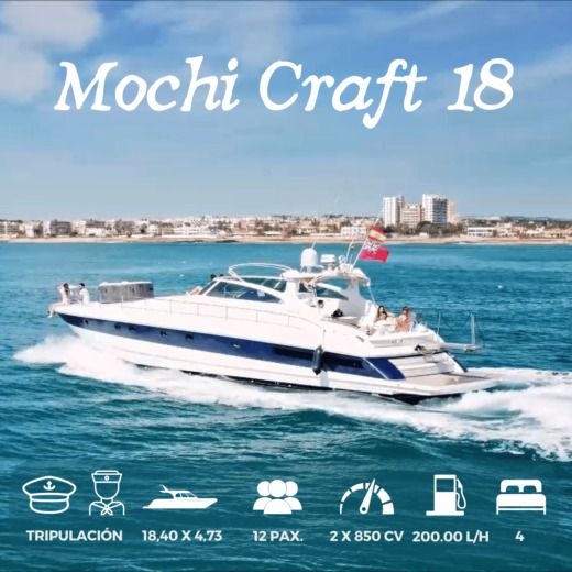Motor Yacht Mochi Craft Mochi Craft 18 Planimetria della barca
