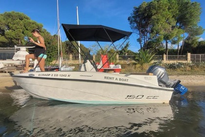 Location Bateau à moteur Compass 150cc Pefkochori