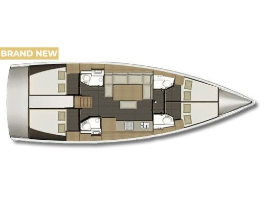 Sailboat Dufour Dufour 460 Grand Large boat plan