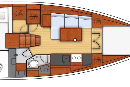 Hire Sailboat Beneteau Oceanis 38.1 Orhaniye