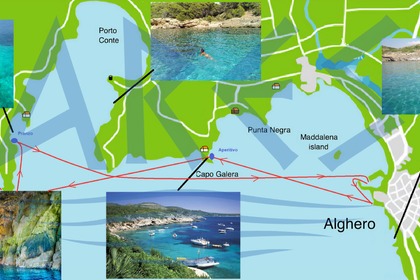 Noleggio Barca senza patente  Idea marine 53 Alghero