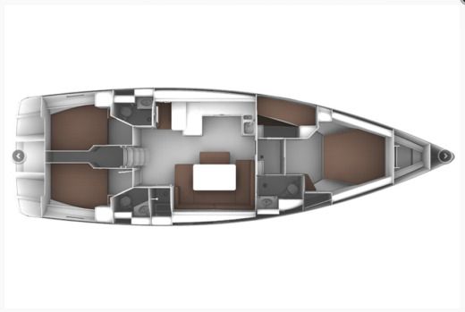 Sailboat Bavaria - YachtBau CRUISER 51 boat plan