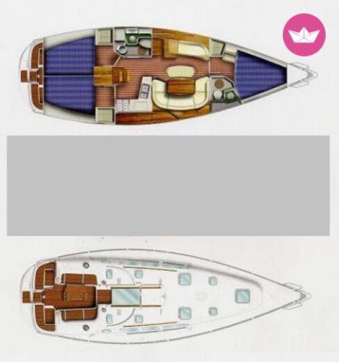 Sailboat Jeanneau Sun Odyssey 40 Boat design plan