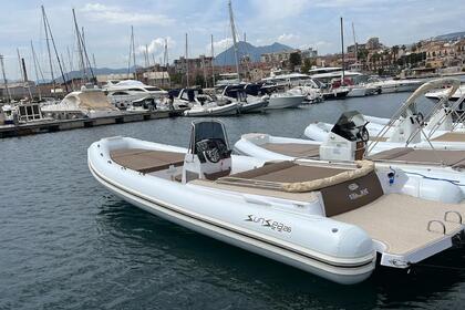 Rental RIB nautica daleo sunsea 26 Palermo