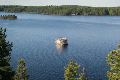 Noleggio Houseboat Self made Sauna Boat Lappeenranta